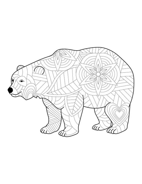 Mandala Beruang Kutub