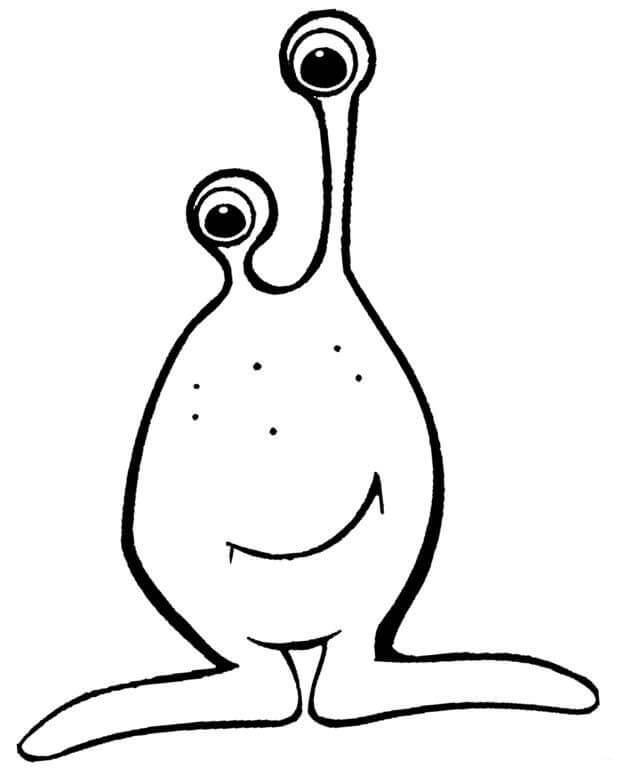 Alien Tersenyum