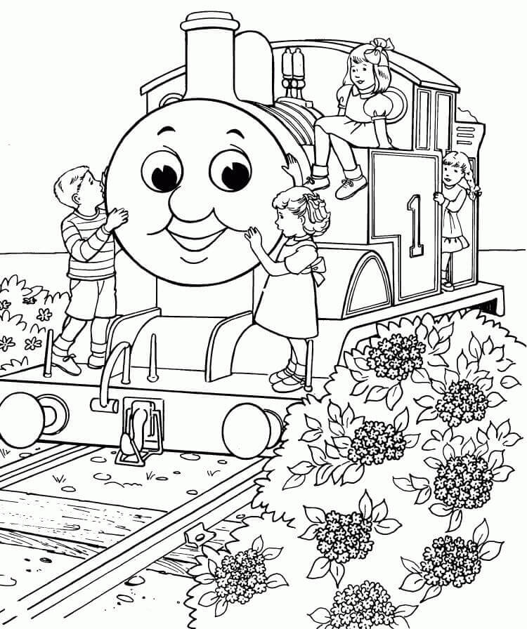 Anak-anak dan Thomas the Train