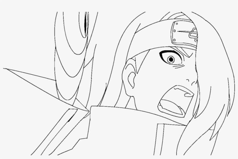 Deidara yang Marah