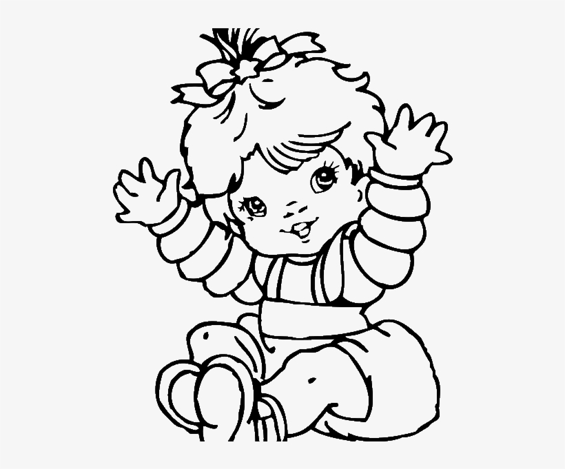 Bayi Perempuan Kecil Lucu