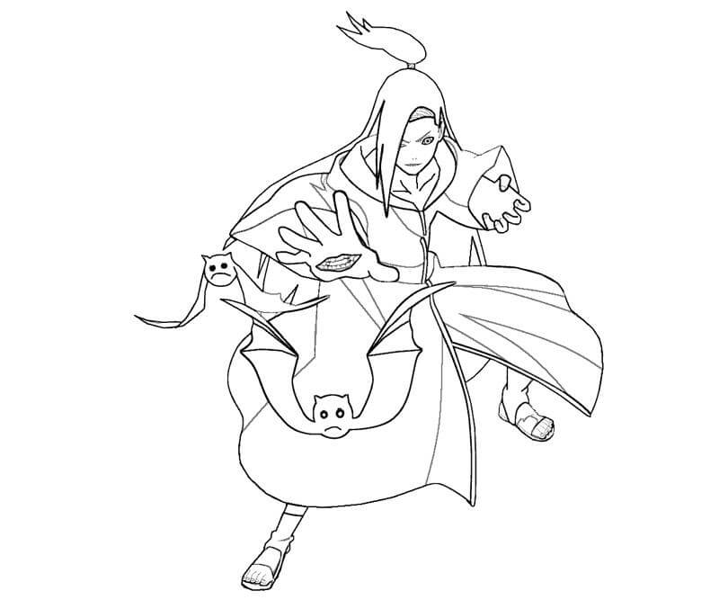 Pertarungan Deidara