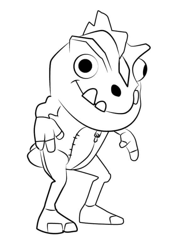Dino dari Subway Surfers