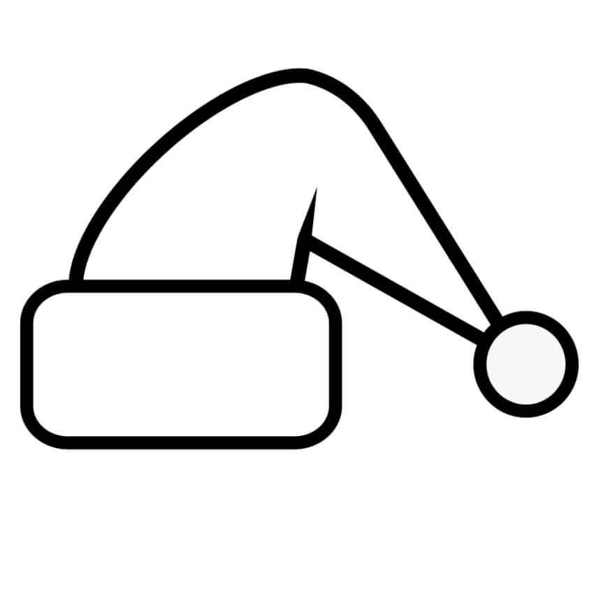 Topi Santa Mudah