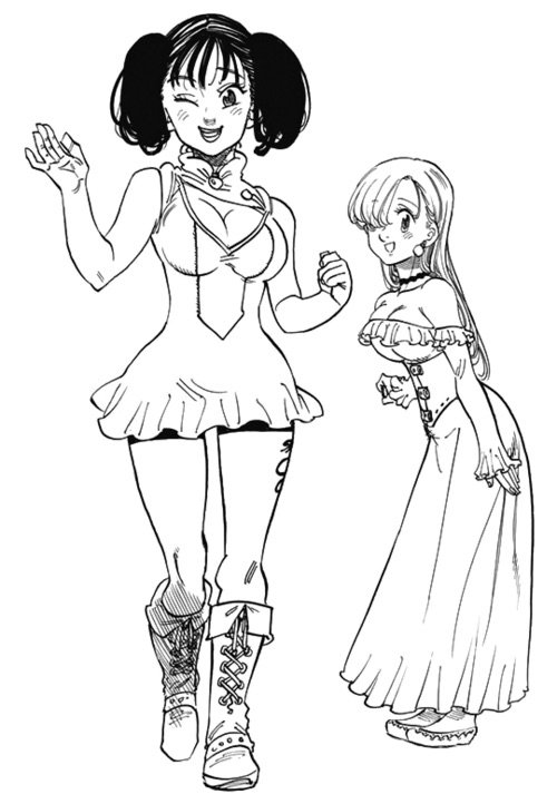 Elizabeth dan Diane