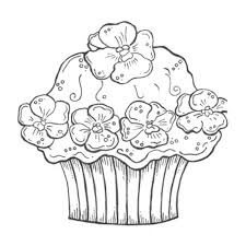 Bunga Di Cupcake