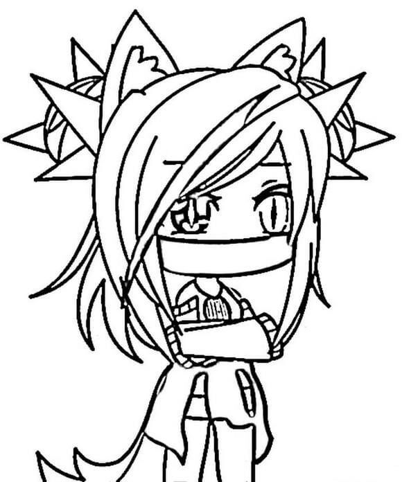 Gadis cantik dari Gacha Life