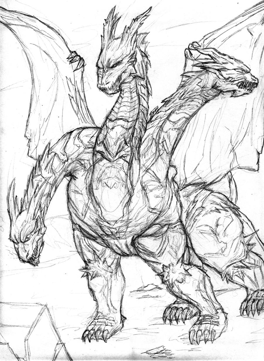 Gambar Tangan Raja Ghidorah