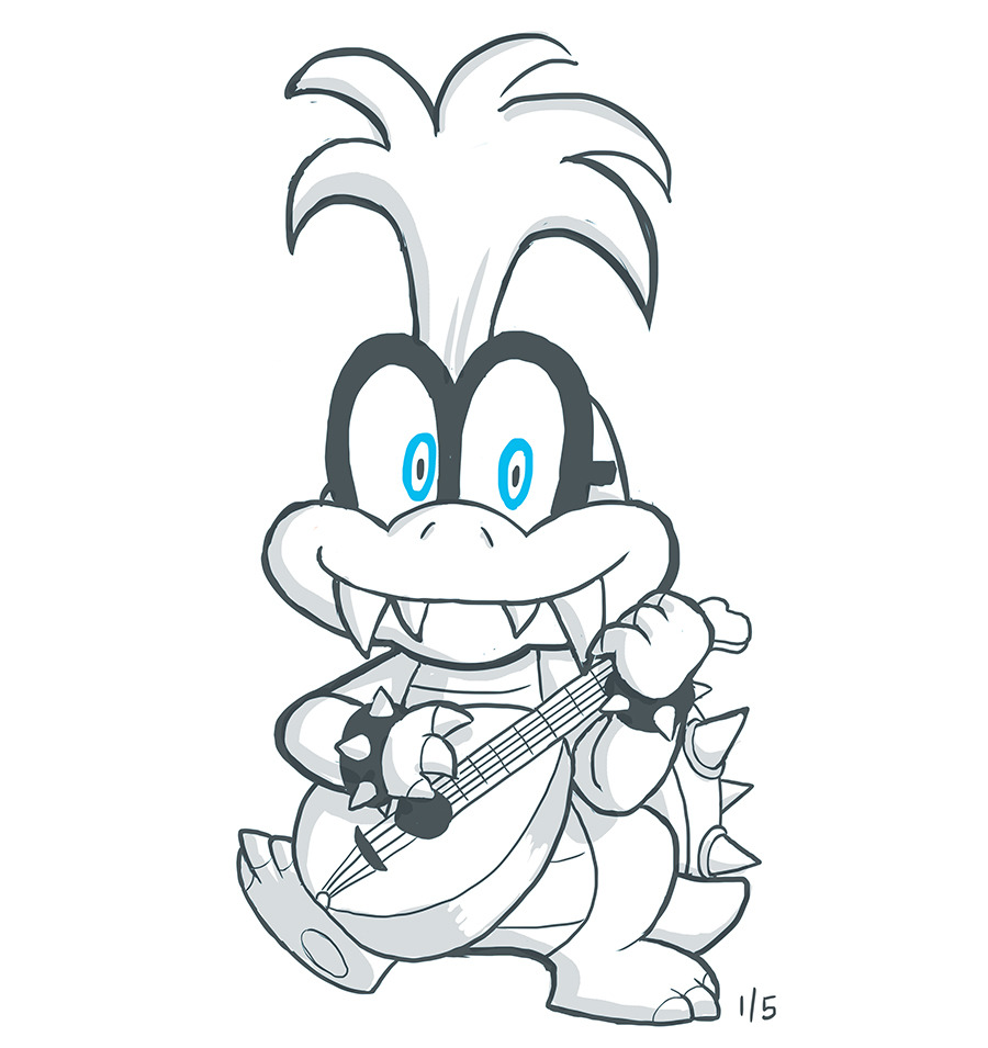 Iggy Koopa Bermain Gitar