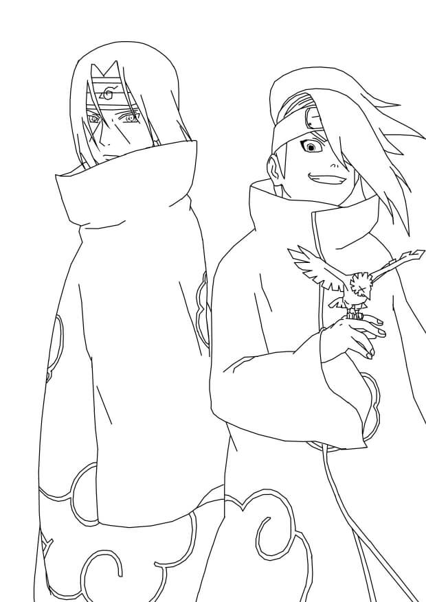 Itachi dan Deidara
