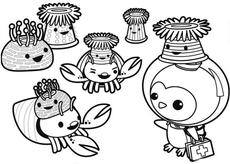 Karakter Octonauts