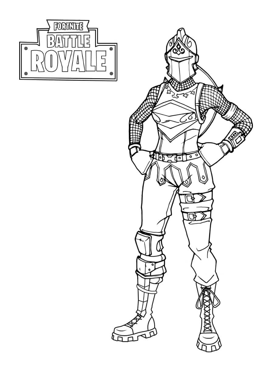 Knight Merah Fortnite