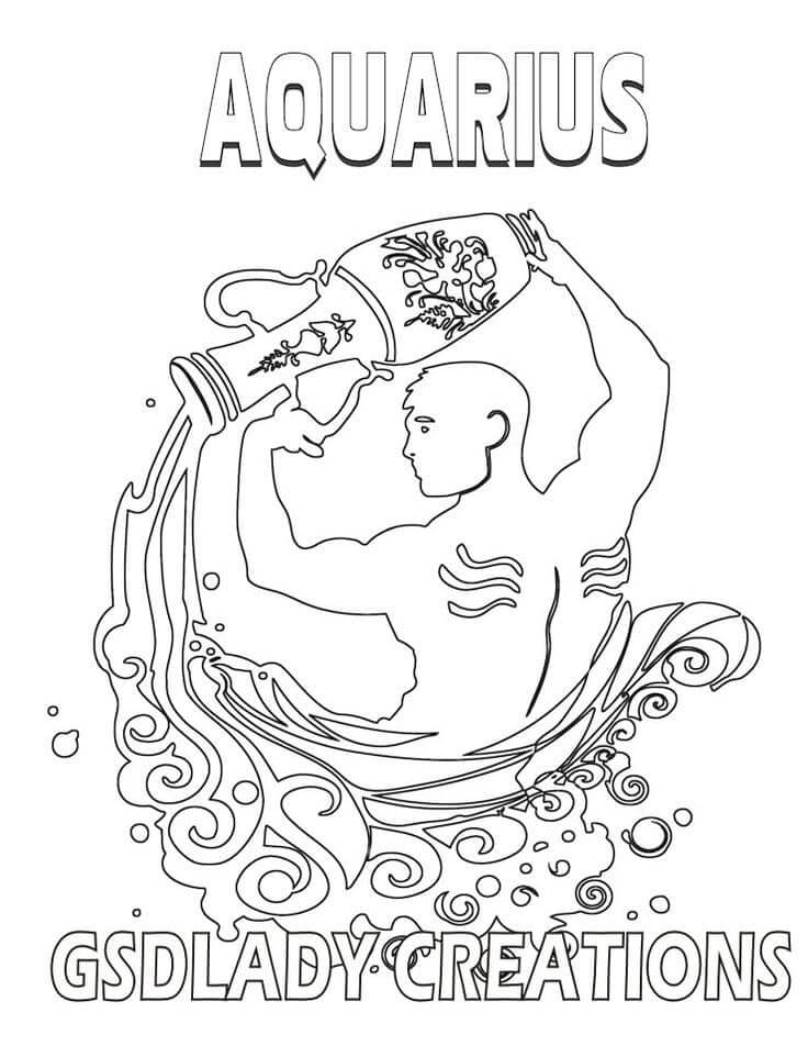 Kreasi wanita Aquarius GSD