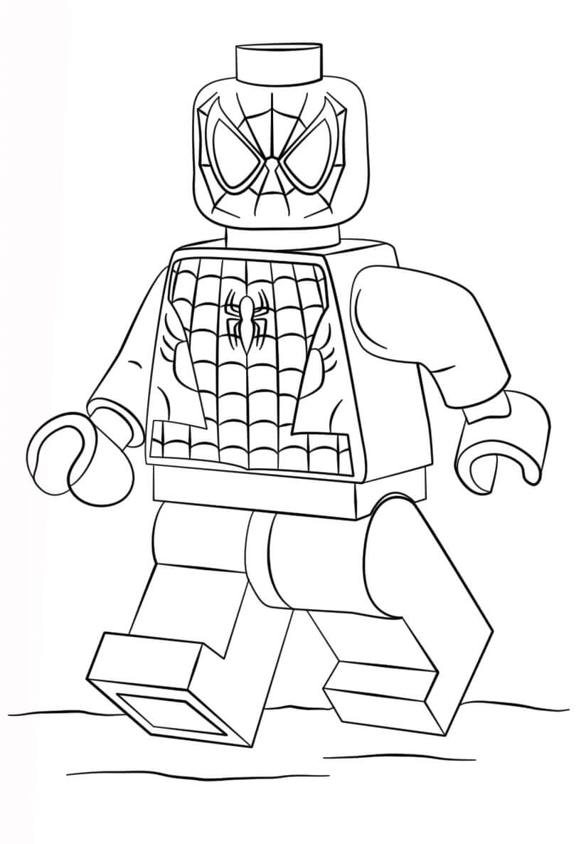 Lego Spider-Man Berjalan