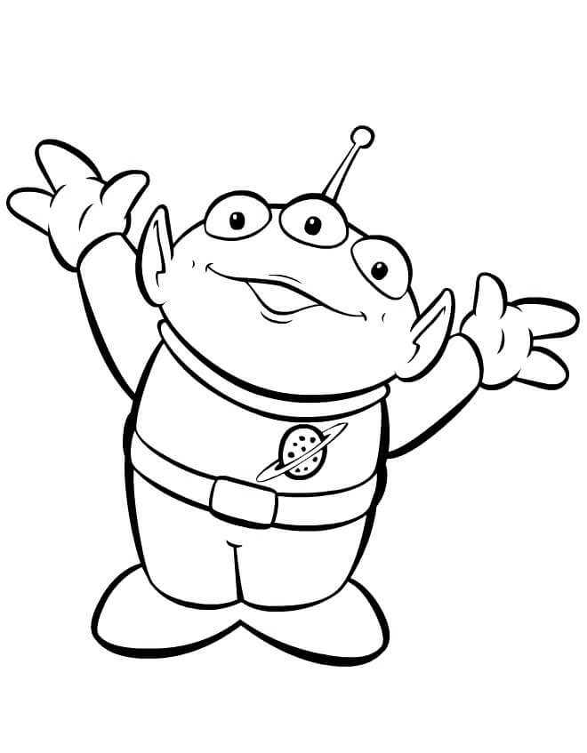 Alien Hijau Kecil