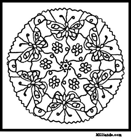 Mandala Kupu-Kupu