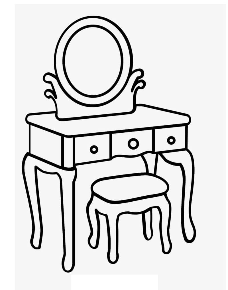 Meja Rias Furnitur