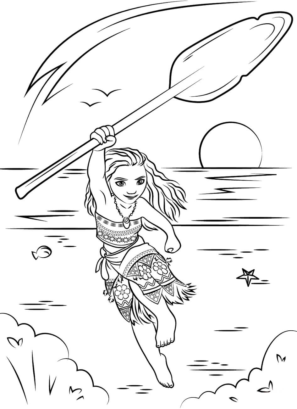 Moana Berlari