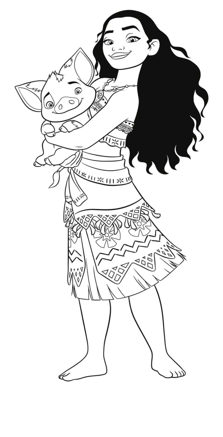 Moana Memegang Pua