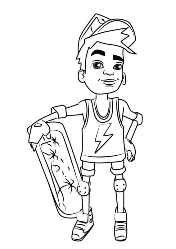 Nick dari Subway Surfers