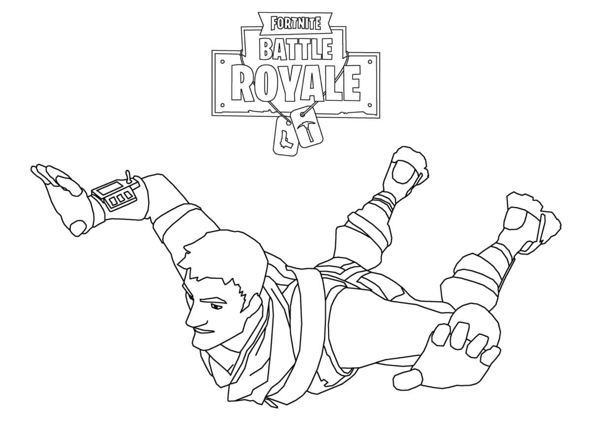 Payung Terjun Di Fortnite