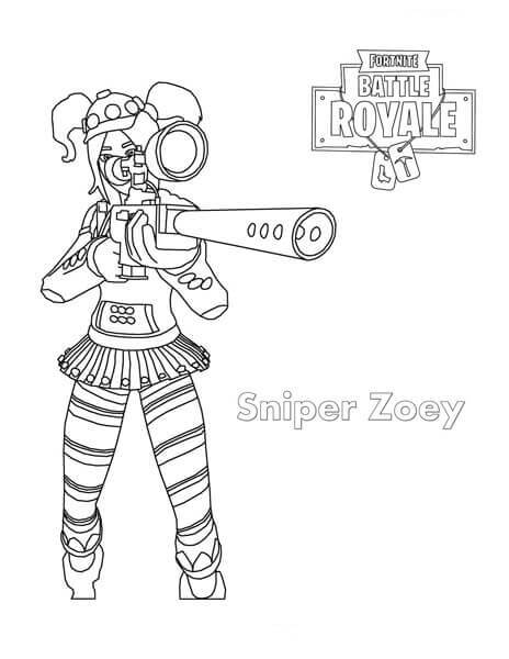 Penembak Zoey Fortnite