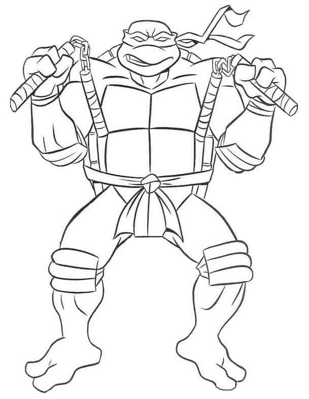 Penyu Ninja Michelangelo