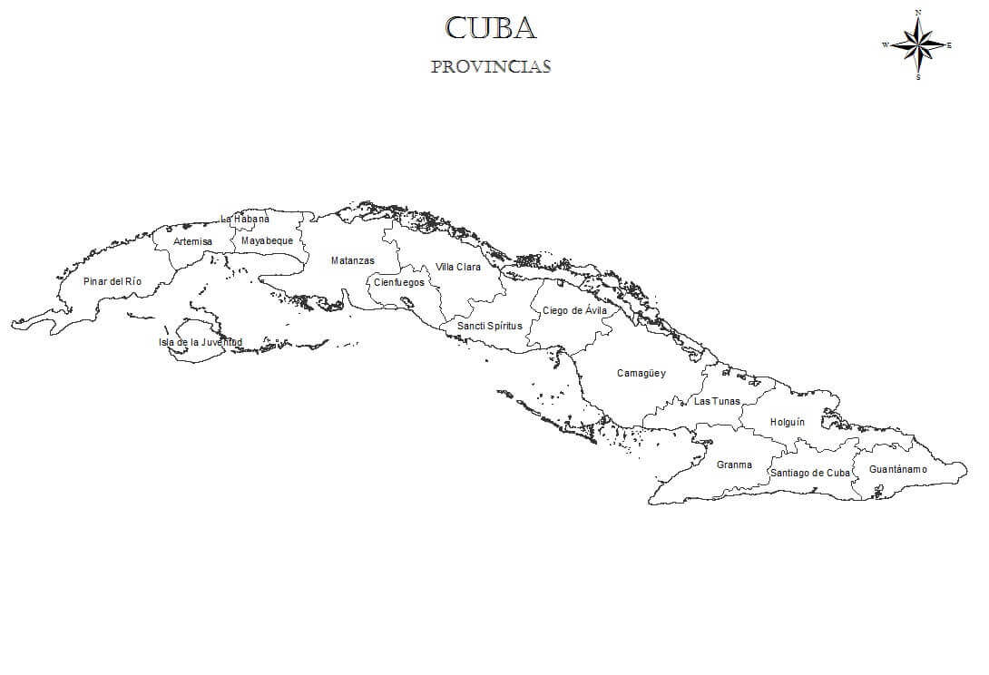 Peta Cuba