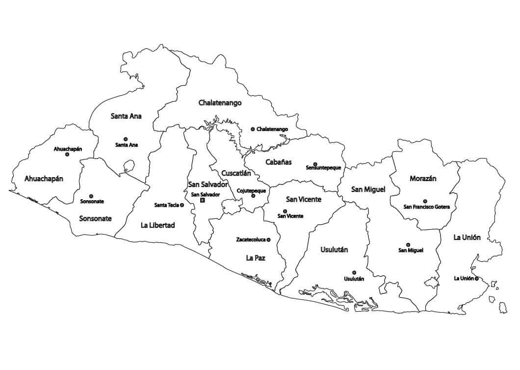 Peta El Salvador