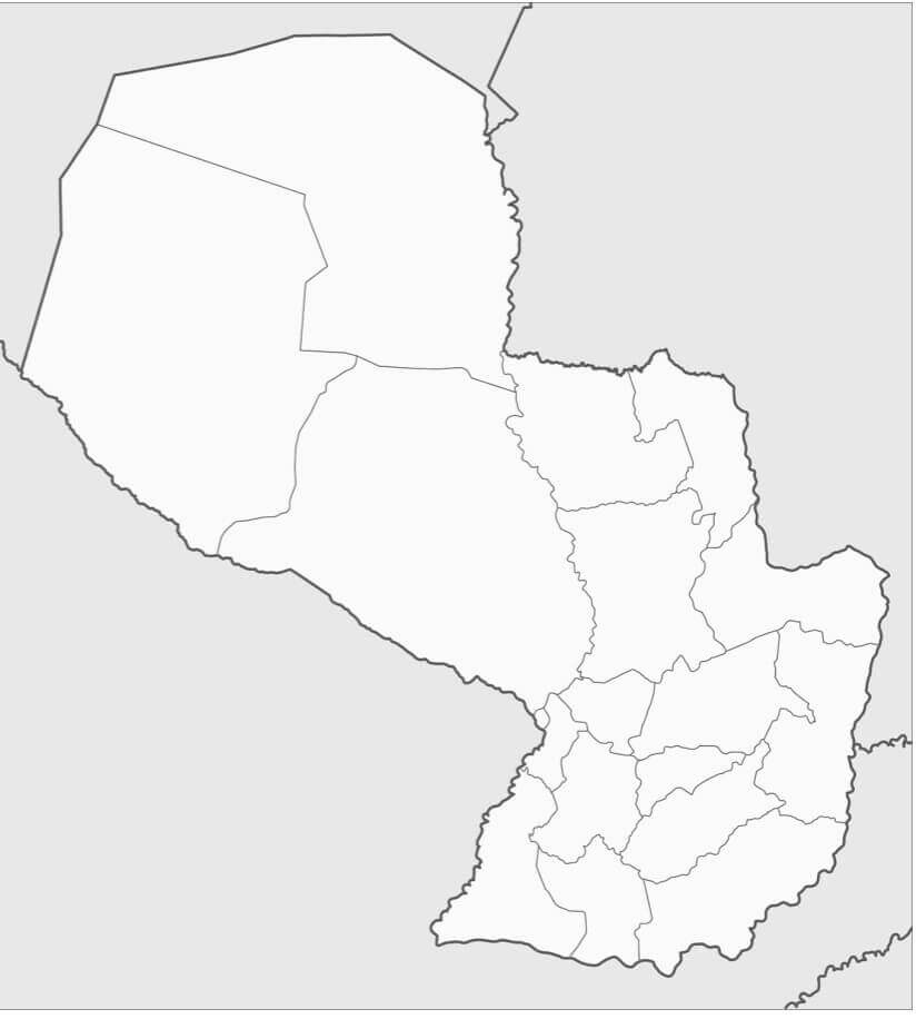 Peta Paraguay