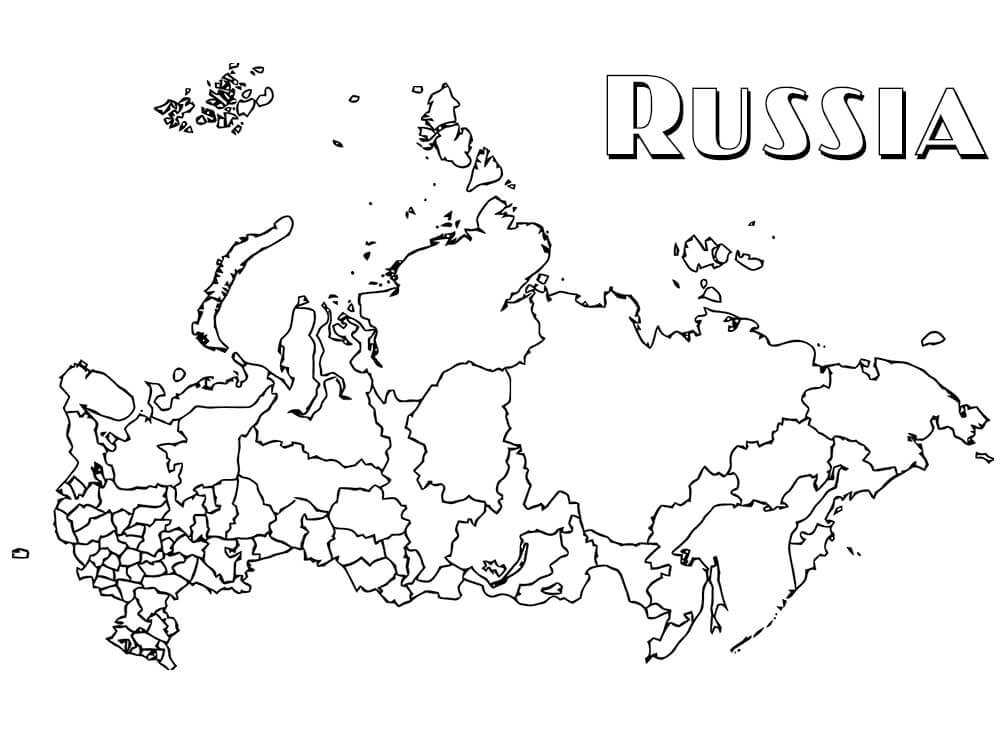 Peta Rusia