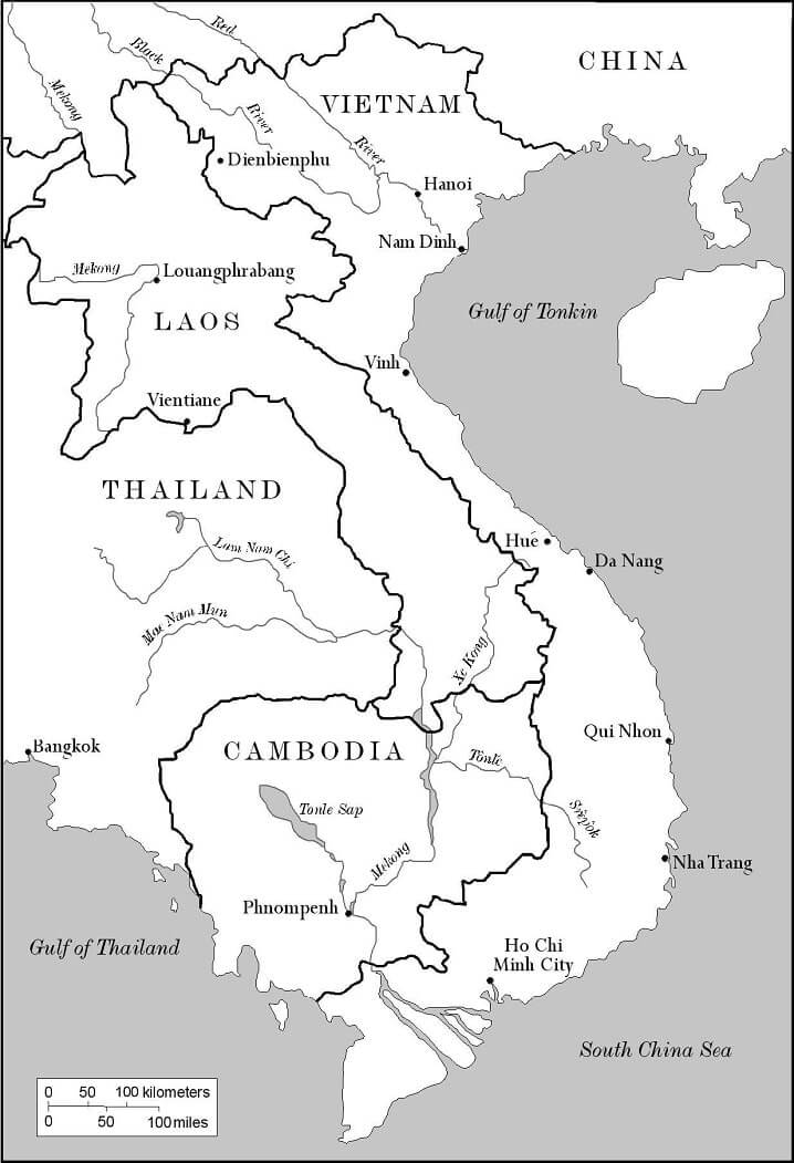 Peta Vietnam