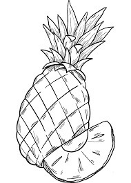 Menggambar Nanas