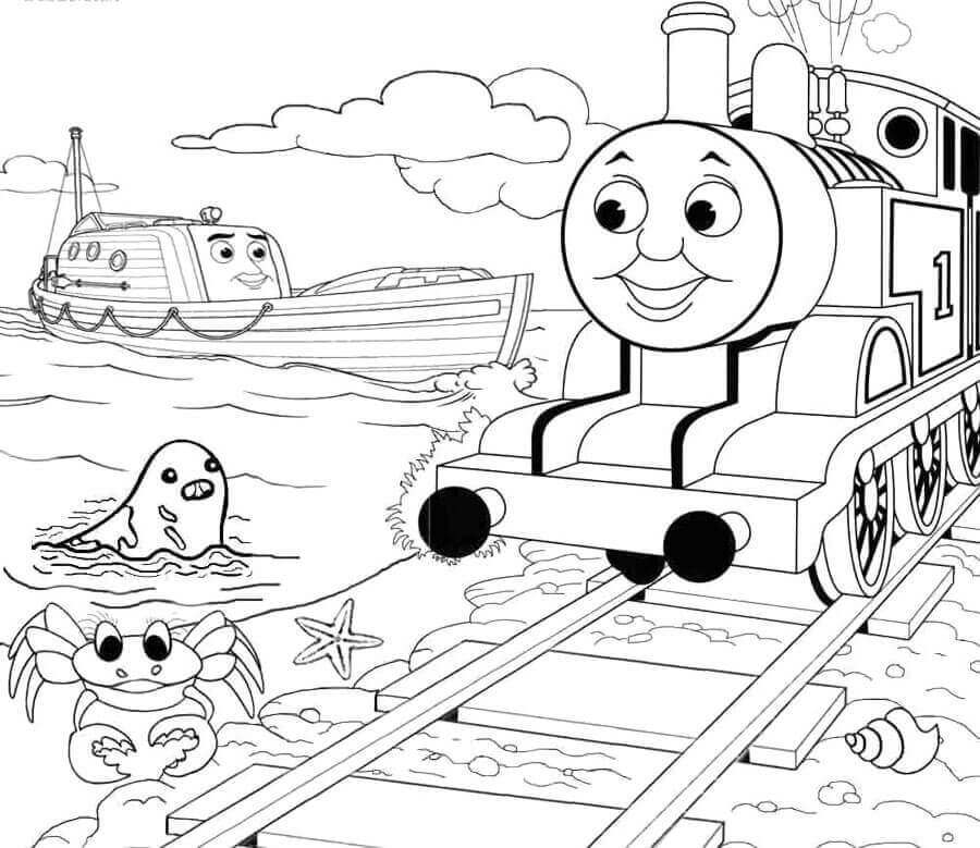 Thomas Kereta Dan Hewan