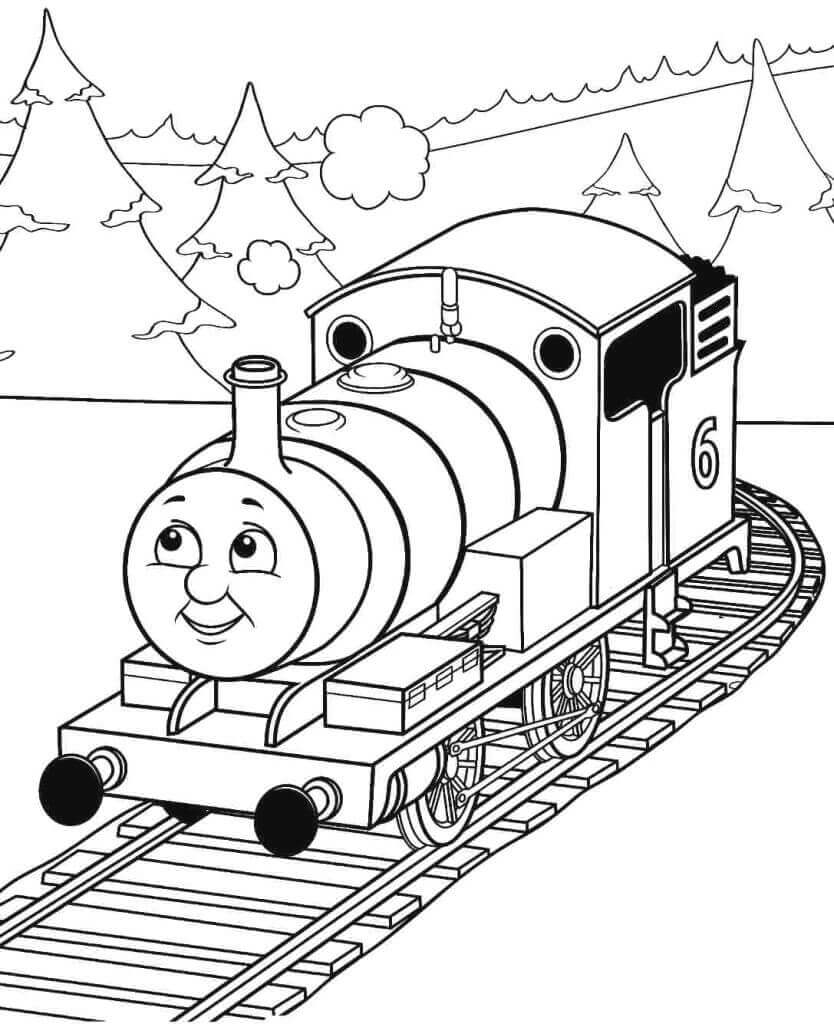 Thomas Kereta Dan Pohon