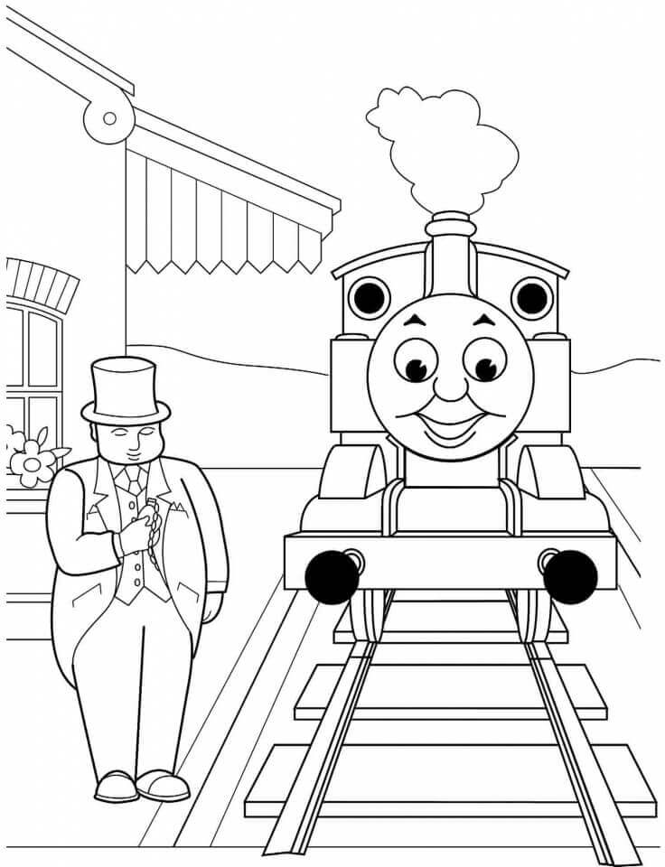 Thomas si Kereta Dan Manusia