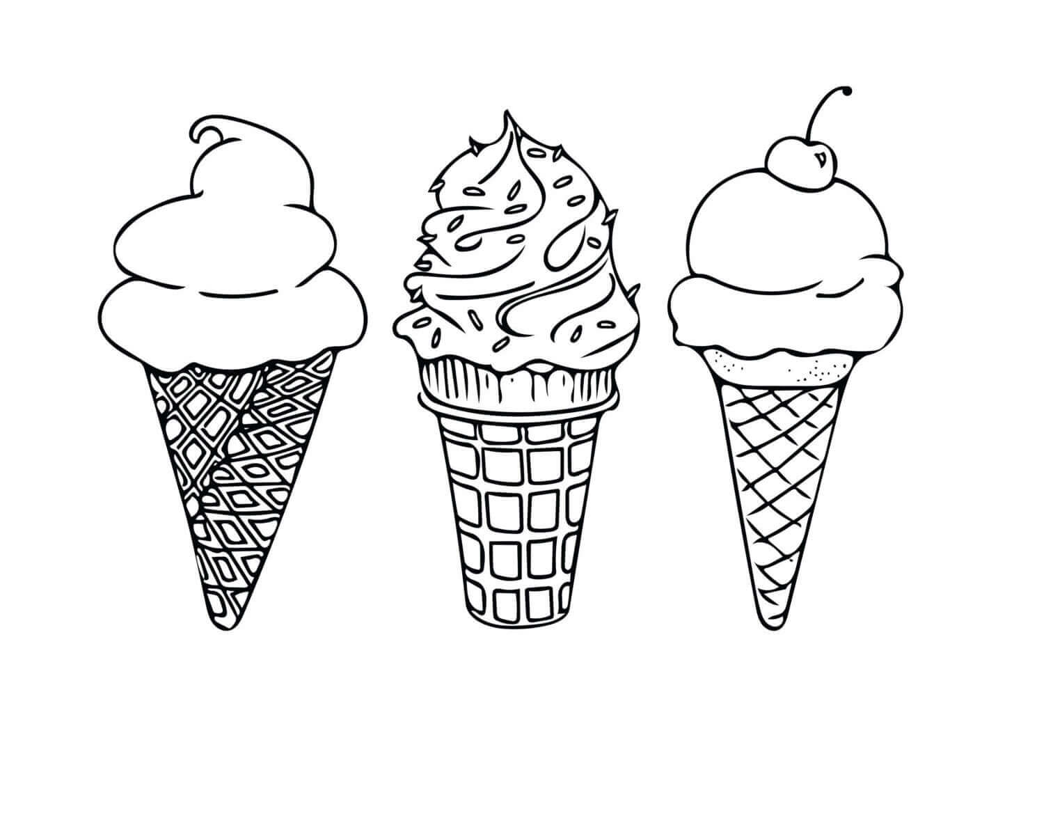 Ice Creams Menggambar Dan Mewarnai Untuk Anak Doovi - vrogue.co