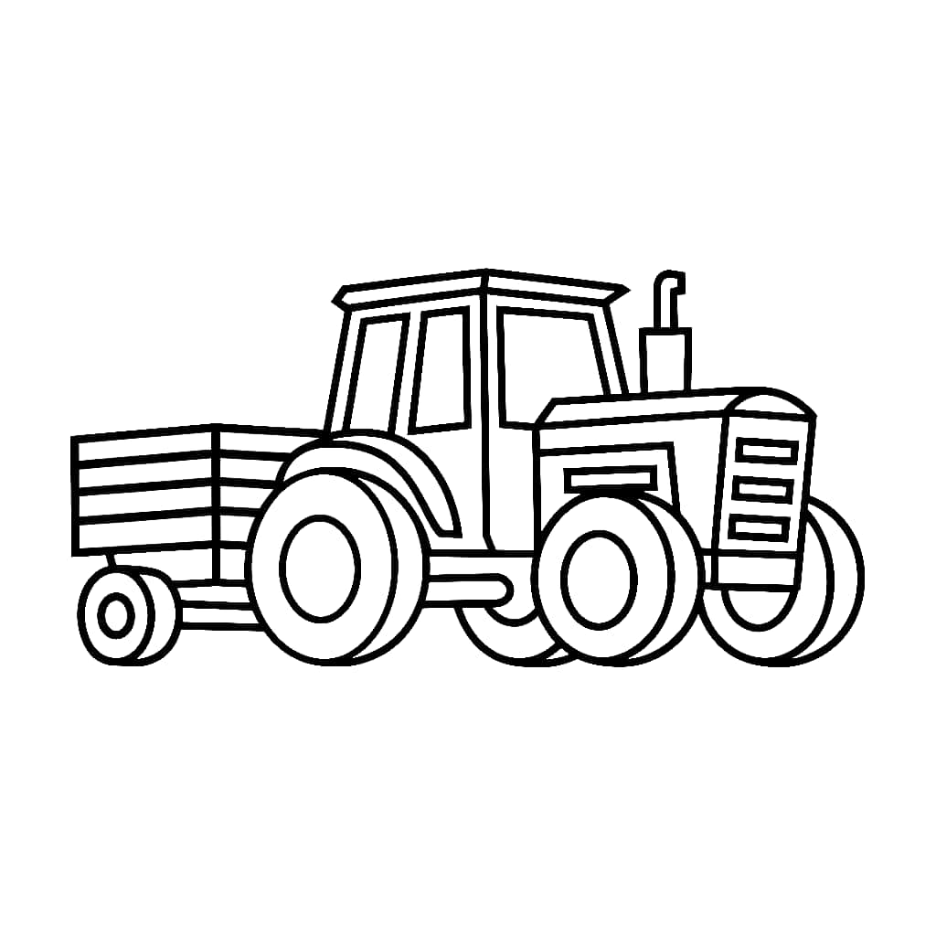 Traktor hanya menarik barel