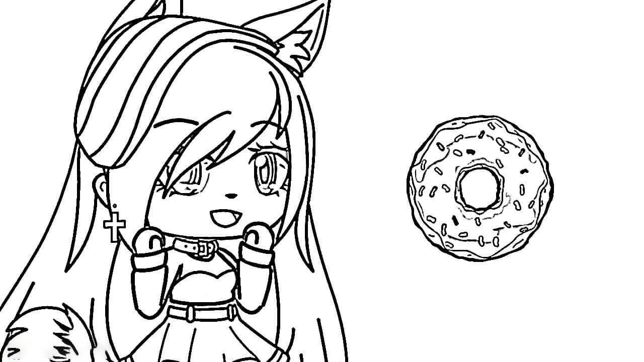 Gadis Serigala dan Donat