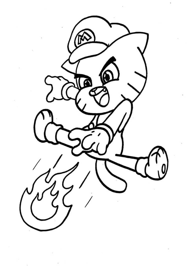 Gumball Mario