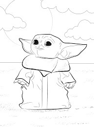 Bayi Yoda di Pantai