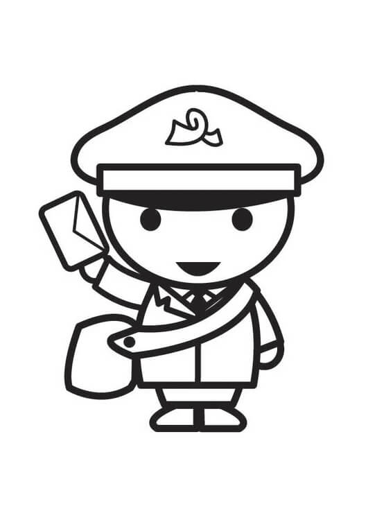 Tukang Pos Chibi
