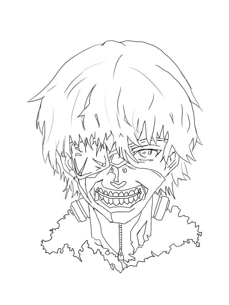 Wajah Keren Kaneki Ken