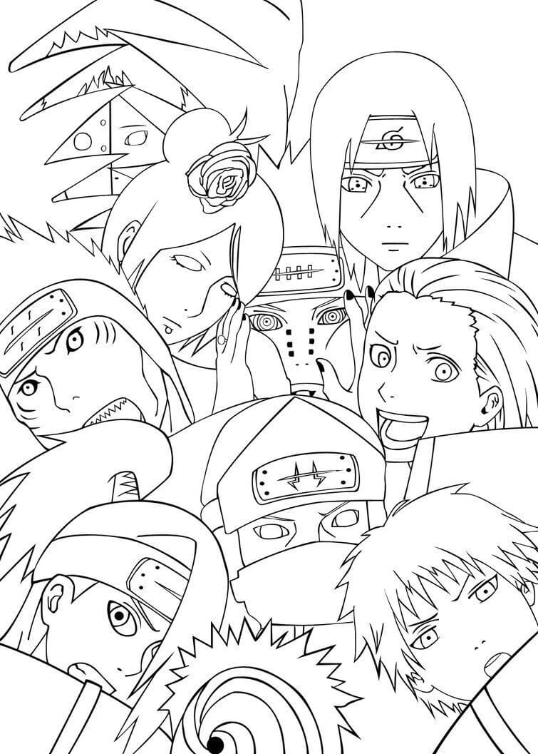 Anggota Wajah dari Akatsuki