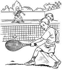 Gadis Dan Anak Laki-Laki Bermain Tenis