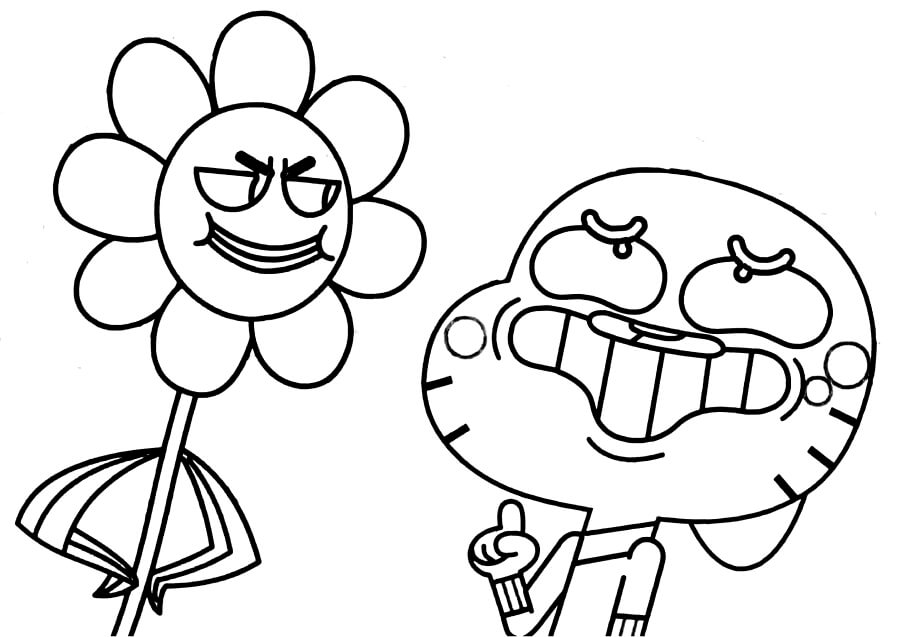 Gumball dan Bunga