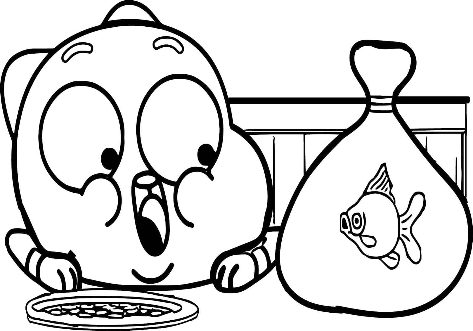 Gumball dan Ikan Mas