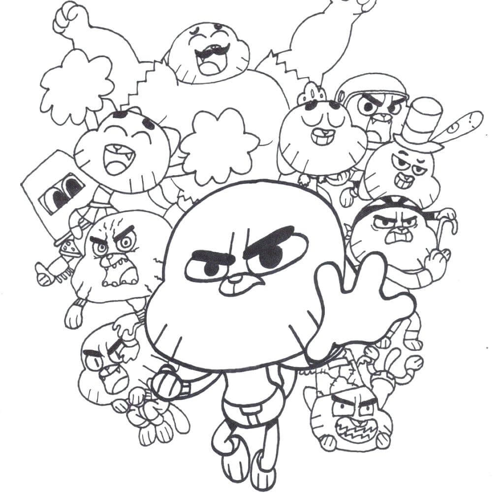 Gumball dan Teman Lari