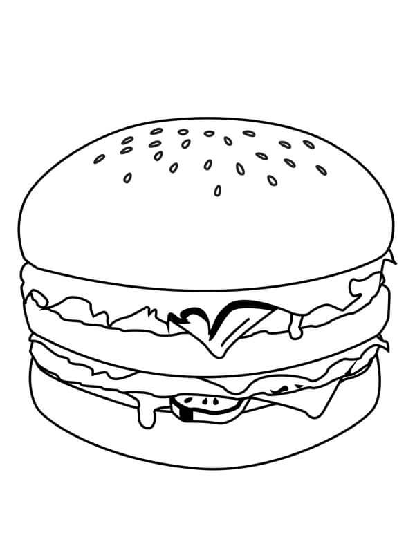 Hamburger Yummy yang Indah