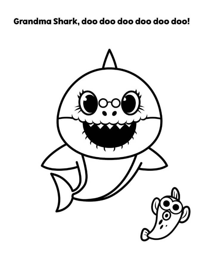 Hiu Nenek dan Ikan